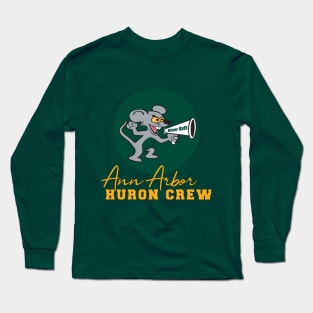 A2 Huron Crew Green Long Sleeve T-Shirt